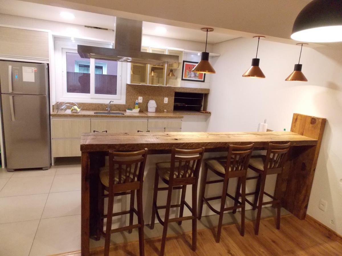 Triplex 3 Suites Em Canela Exterior foto