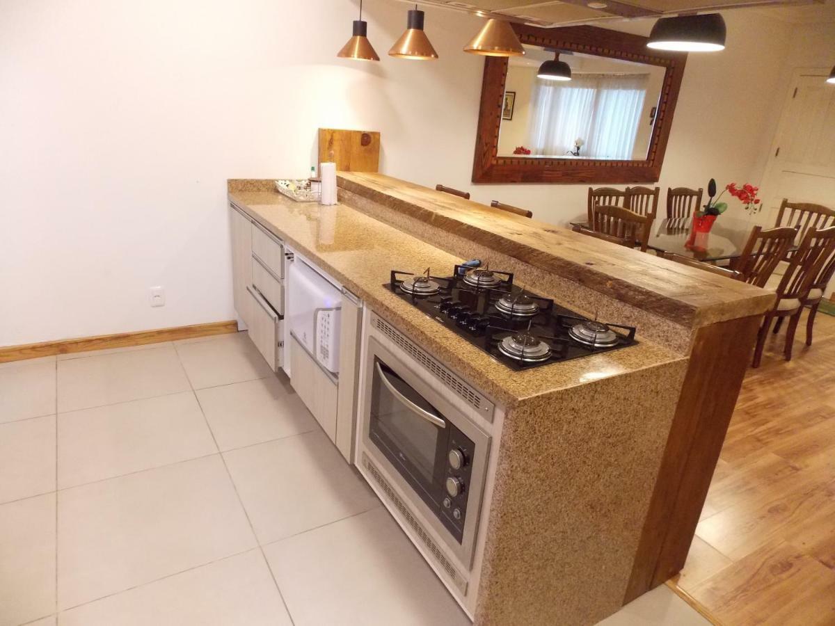 Triplex 3 Suites Em Canela Exterior foto